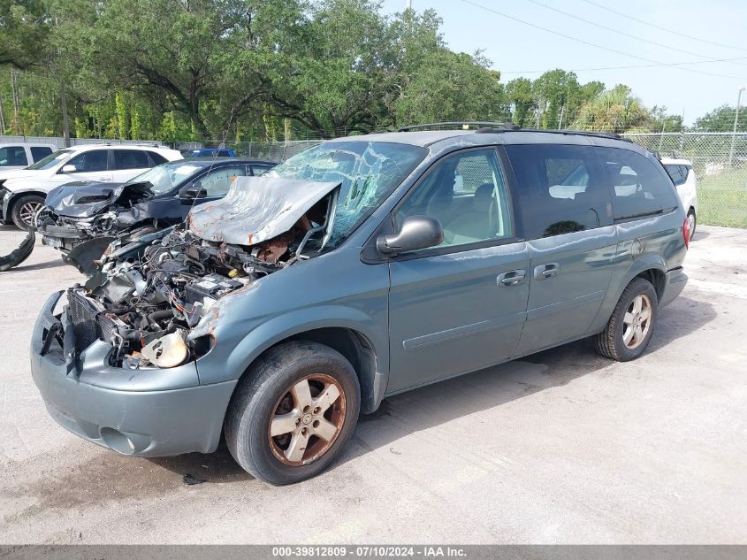 2005 Dodge Grand Caravan Sxt VIN: 2D4GP44L45R287882 Lot: 39812809
