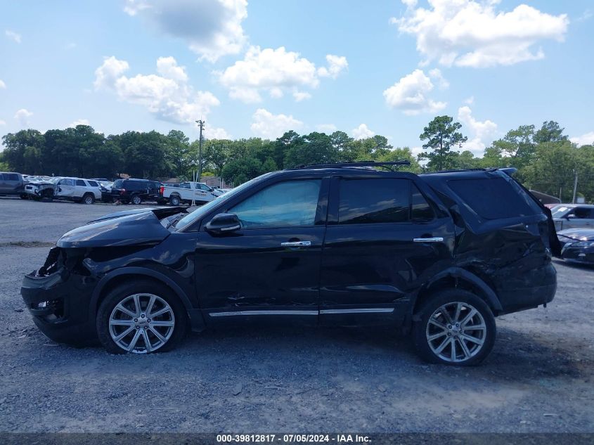 2016 Ford Explorer Limited VIN: 1FM5K7F83GGC13429 Lot: 39812817