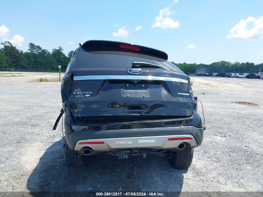 2016 Ford Explorer Limited VIN: 1FM5K7F83GGC13429 Lot: 39812817