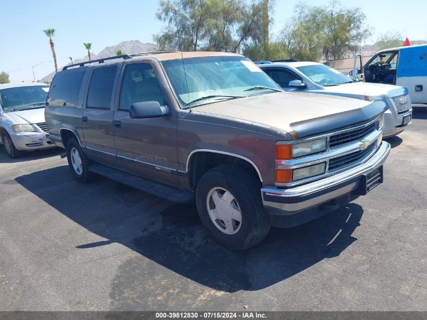 1997 GMC Suburban 1500 Sl VIN: 1GKFK16R5VJ718343 Lot: 39812830