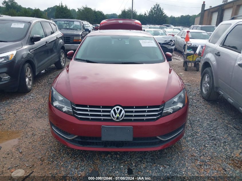 2015 Volkswagen Passat Se VIN: 1VWBV7A3XFC102180 Lot: 39812846