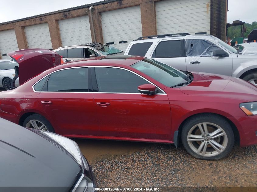 2015 VOLKSWAGEN PASSAT SE - 1VWBV7A3XFC102180