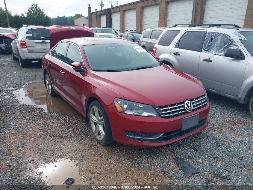 2015 VOLKSWAGEN PASSAT SE - 1VWBV7A3XFC102180