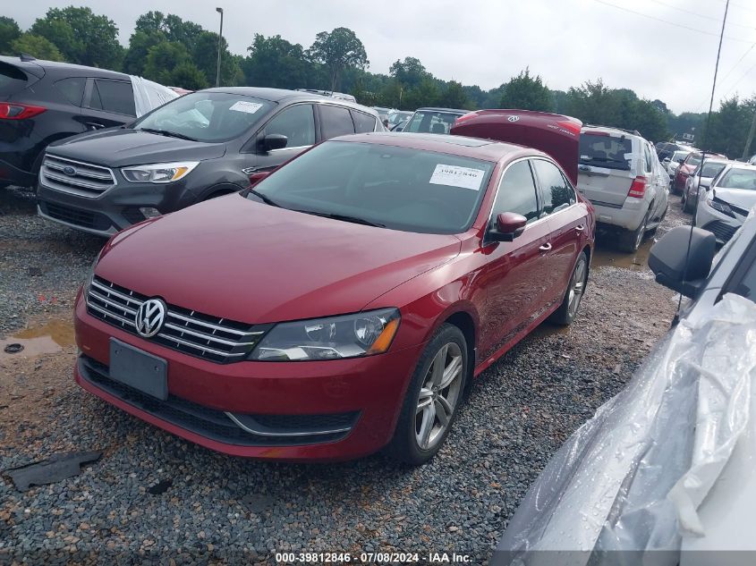 2015 Volkswagen Passat Se VIN: 1VWBV7A3XFC102180 Lot: 39812846