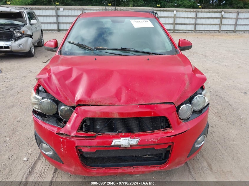 2013 Chevrolet Sonic Lt VIN: 1G1JC5SH6D4232380 Lot: 39812848