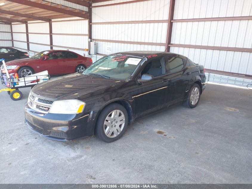 1C3CDZAB7DN547544 2013 Dodge Avenger Se