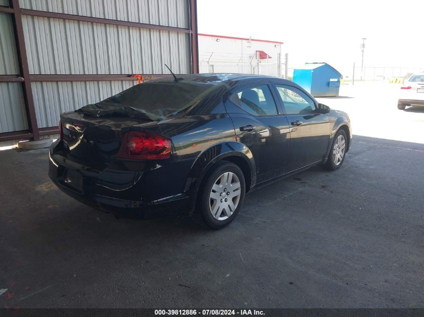 1C3CDZAB7DN547544 2013 Dodge Avenger Se