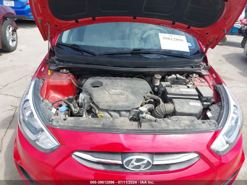 2016 Hyundai Accent Se VIN: KMHCT4AE2GU094399 Lot: 39812896