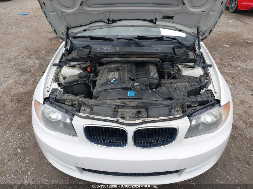 WBAUL7C50BVM80391 2011 BMW 128I