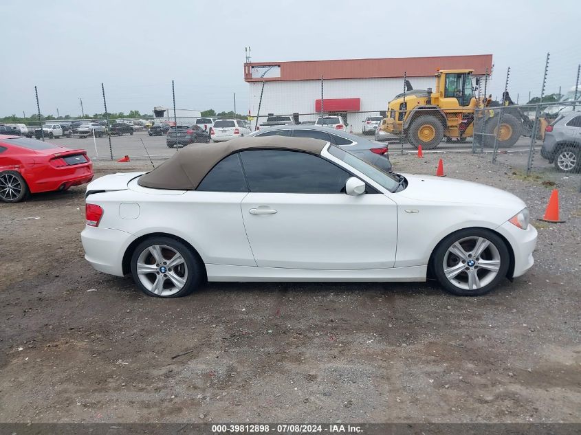 2011 BMW 128I VIN: WBAUL7C50BVM80391 Lot: 39812898