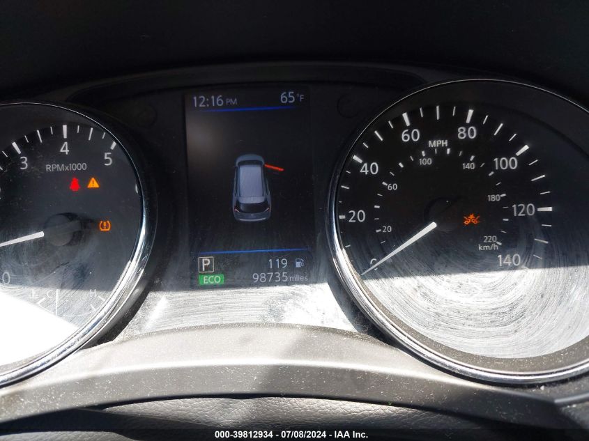 2018 Nissan Rogue Sv VIN: 5N1AT2MT2JC847531 Lot: 39812934