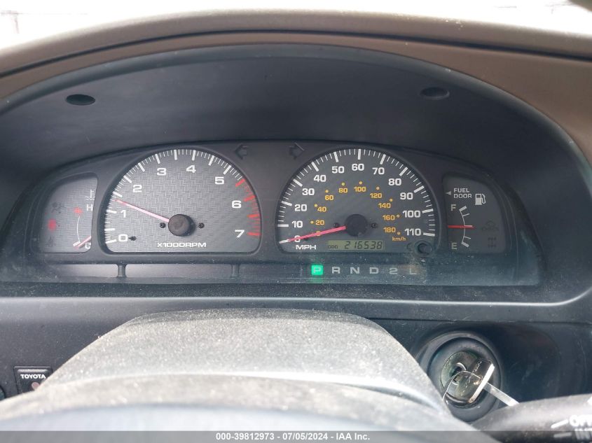 1999 Toyota 4Runner Sr5 V6 VIN: JT3GN86R0X0121663 Lot: 39812973