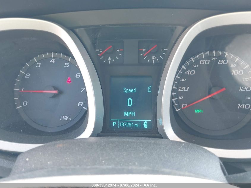 2012 Chevrolet Equinox Ls VIN: 2GNALBEK1C1111934 Lot: 39812974