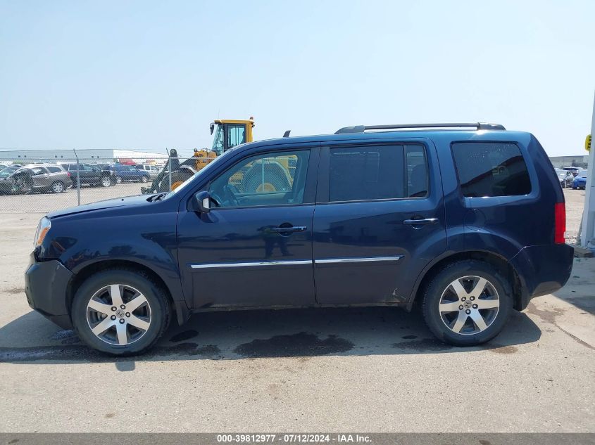 2012 Honda Pilot Touring VIN: 5FNYF4H95CB079571 Lot: 39812977