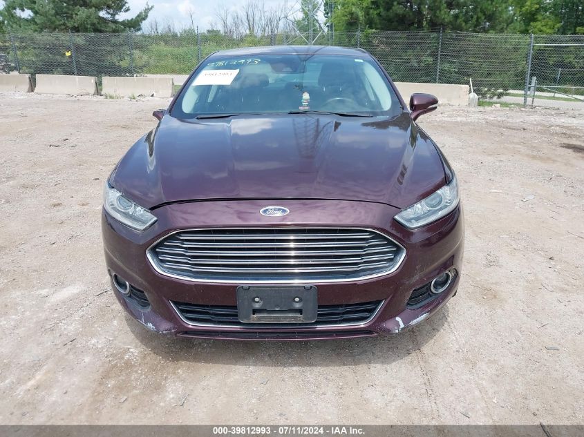 2013 Ford Fusion Titanium VIN: 3FA6P0D94DR324319 Lot: 39812993