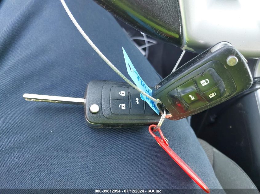 2012 Chevrolet Cruze 1Lt VIN: 1G1PL5SCXC7116613 Lot: 39812994