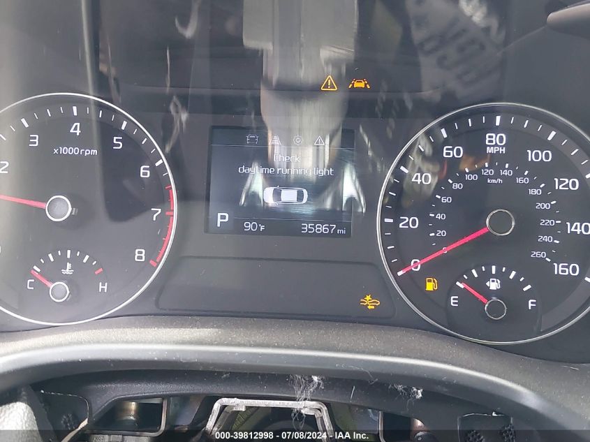 2021 Kia Forte Fe/Lxs VIN: 3KPF24AD4ME307603 Lot: 39812998