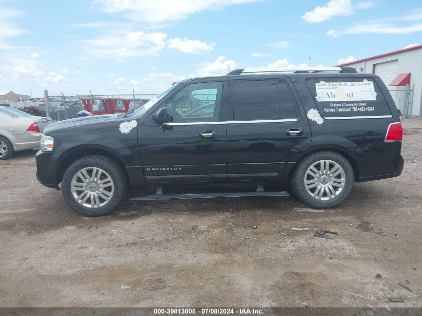 2013 Lincoln Navigator VIN: 5LMJJ2J57DEL09537 Lot: 39813005