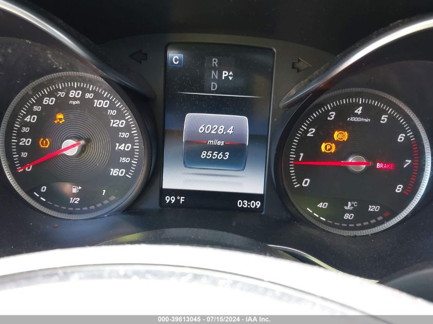 2017 Mercedes-Benz C 300 Luxury/Sport VIN: 55SWF4JB9HU196435 Lot: 39813045