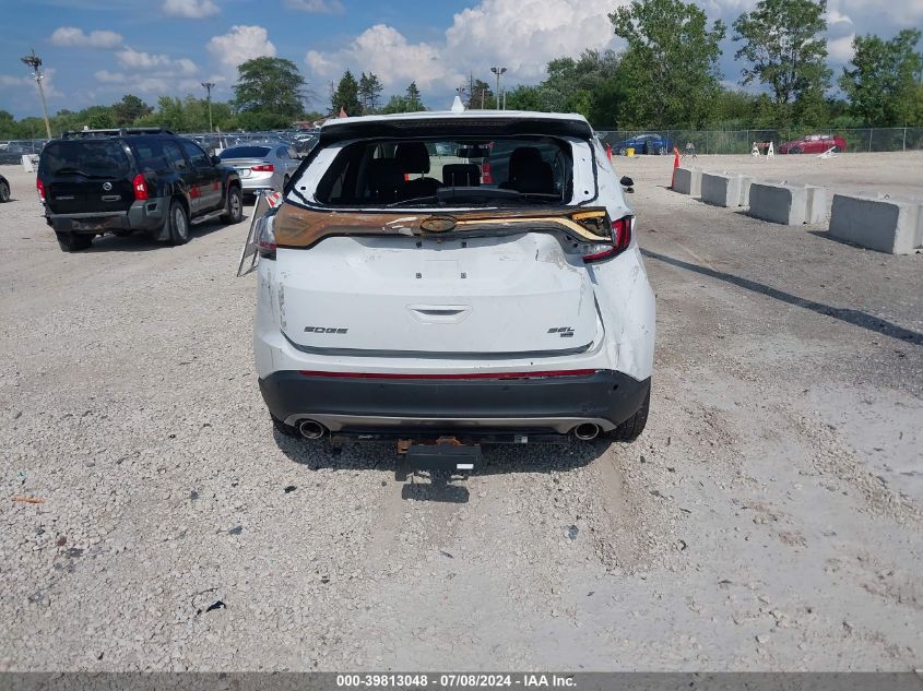 2017 Ford Edge Sel VIN: 2FMPK4J84HBB56780 Lot: 39813048