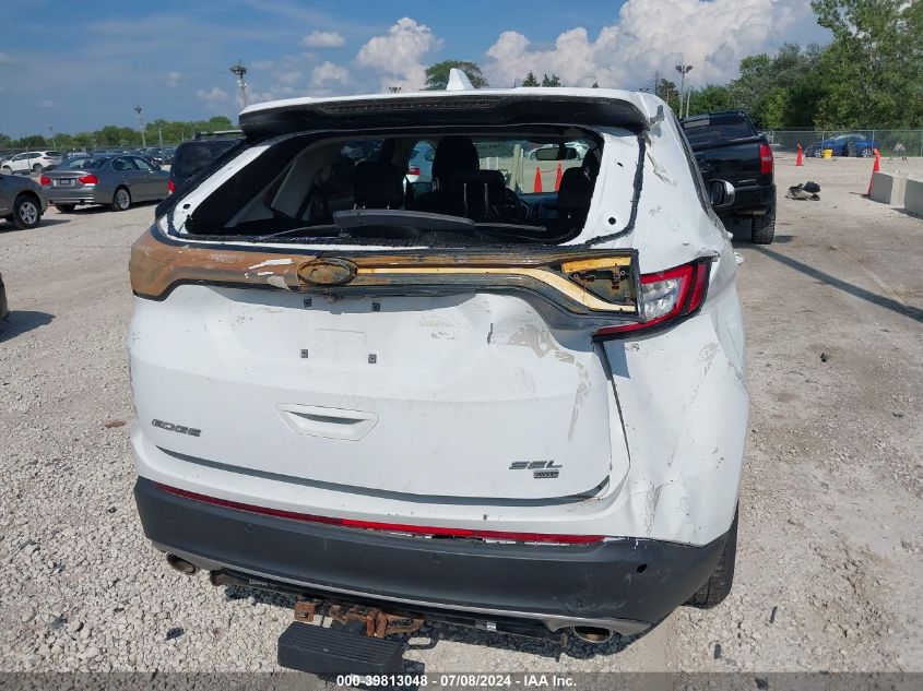 2017 Ford Edge Sel VIN: 2FMPK4J84HBB56780 Lot: 39813048