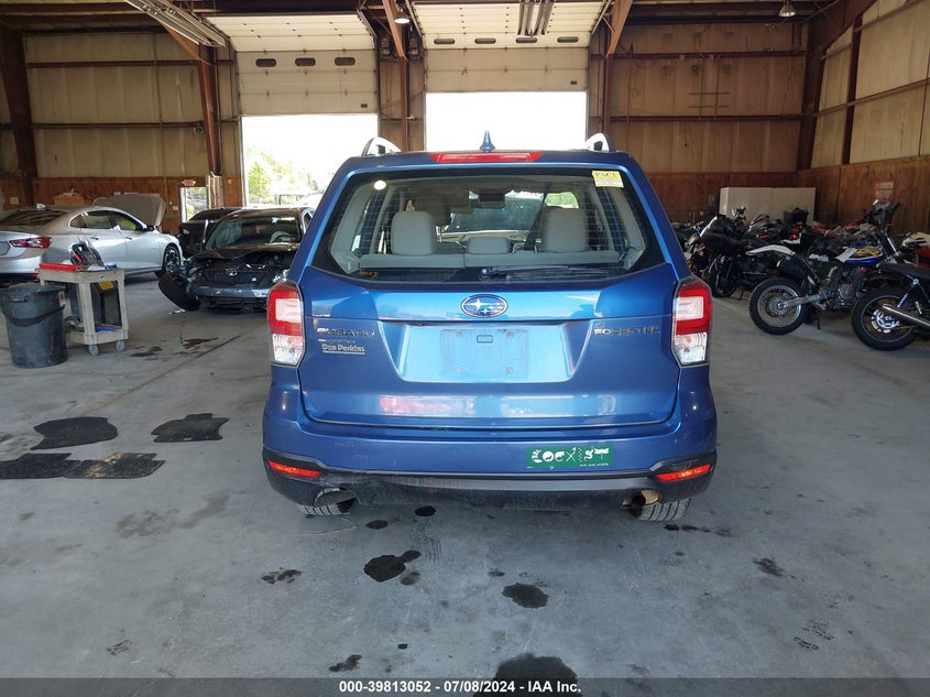 2018 Subaru Forester 2.5I VIN: JF2SJABC1JH469170 Lot: 39813052