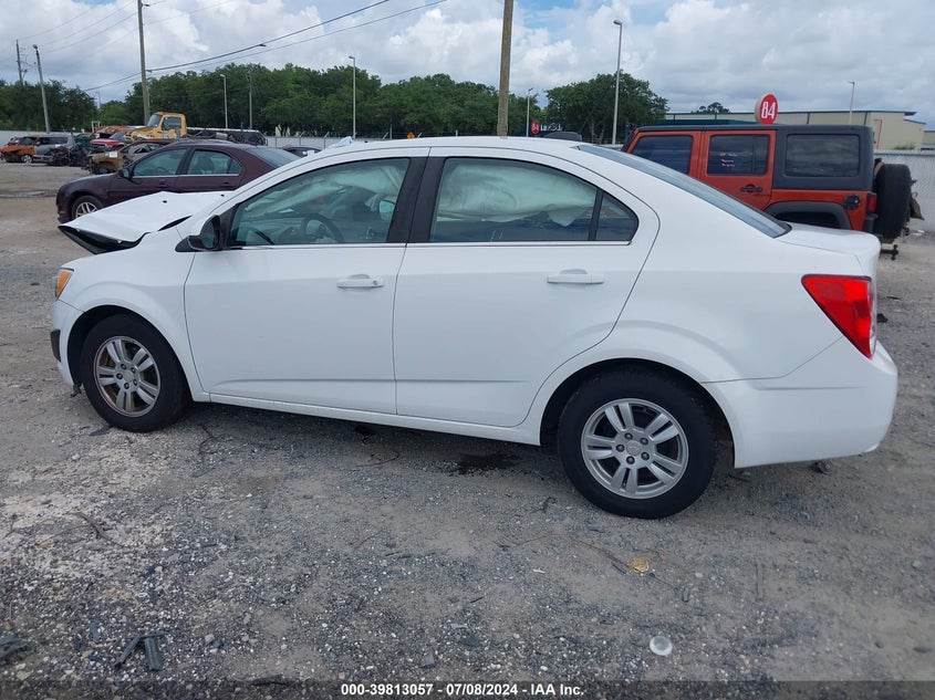 2016 Chevrolet Sonic Lt Auto VIN: 1G1JC5SH6G4137385 Lot: 39813057