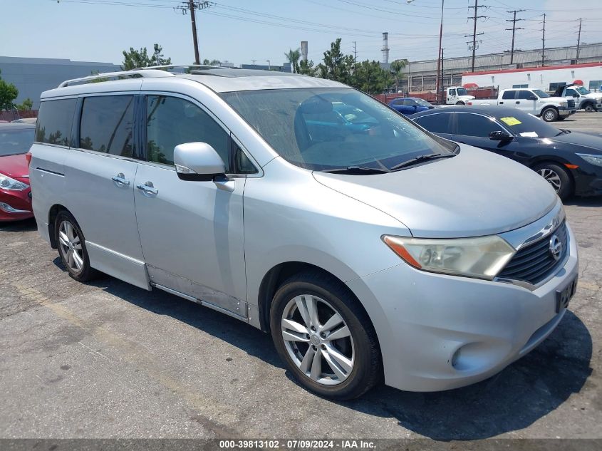 2013 Nissan Quest Sl VIN: JN8AE2KP3D9060419 Lot: 39813102