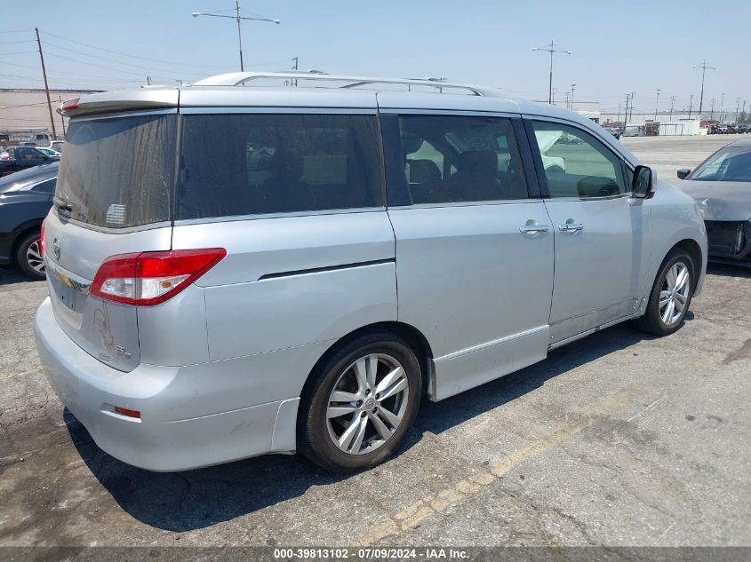 2013 Nissan Quest Sl VIN: JN8AE2KP3D9060419 Lot: 39813102