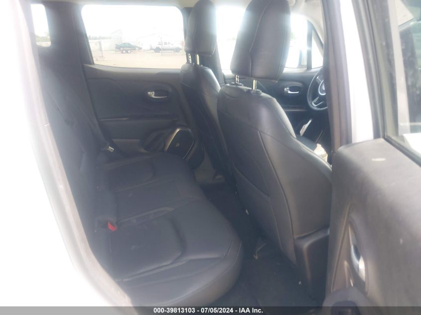 2018 Jeep Renegade Limited 4X4 VIN: ZACCJBDB9JPG95883 Lot: 39813103