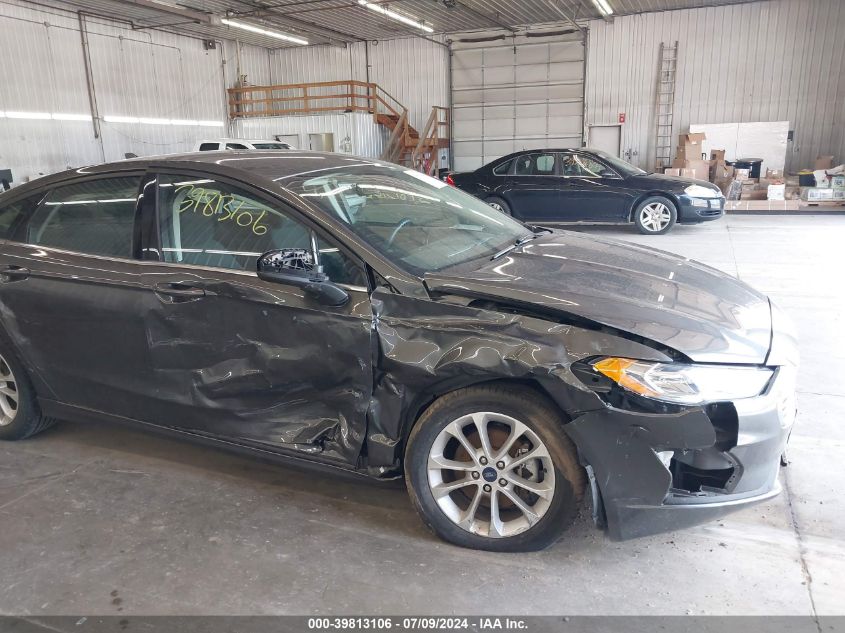 2020 Ford Fusion Se VIN: 3FA6P0HD9LR266561 Lot: 39813106