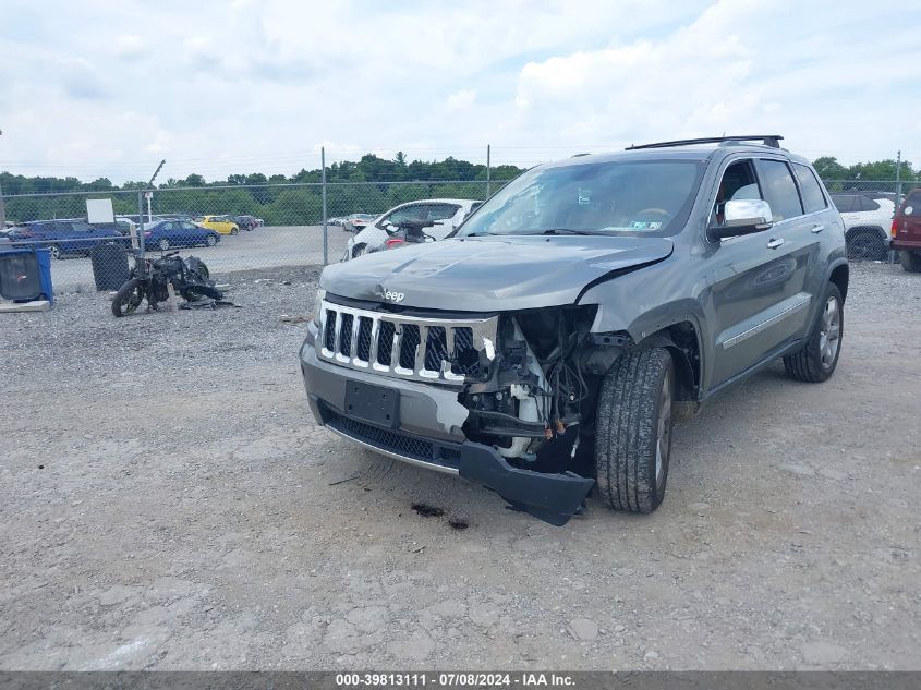 2012 Jeep Grand Cherokee Overland VIN: 1C4RJFCG8CC124634 Lot: 39813111