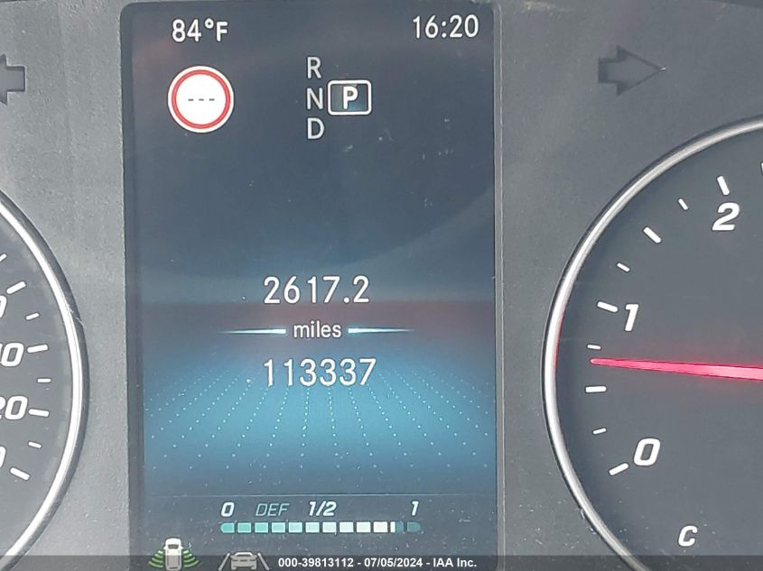 2019 Mercedes-Benz Sprinter 2500 High Roof V6 VIN: WD3PF1CD8KP068021 Lot: 39813112