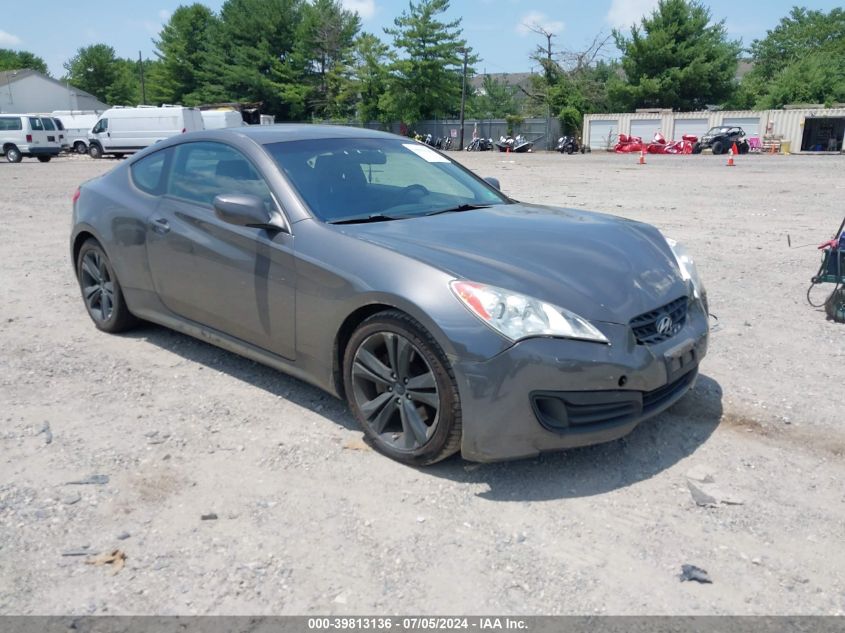 2012 Hyundai Genesis Coupe 2.0T VIN: KMHHT6KD0CU078932 Lot: 39813136