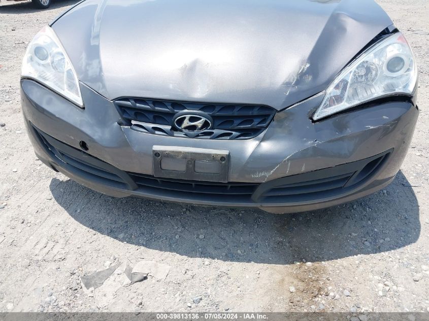 KMHHT6KD0CU078932 2012 Hyundai Genesis Coupe 2.0T