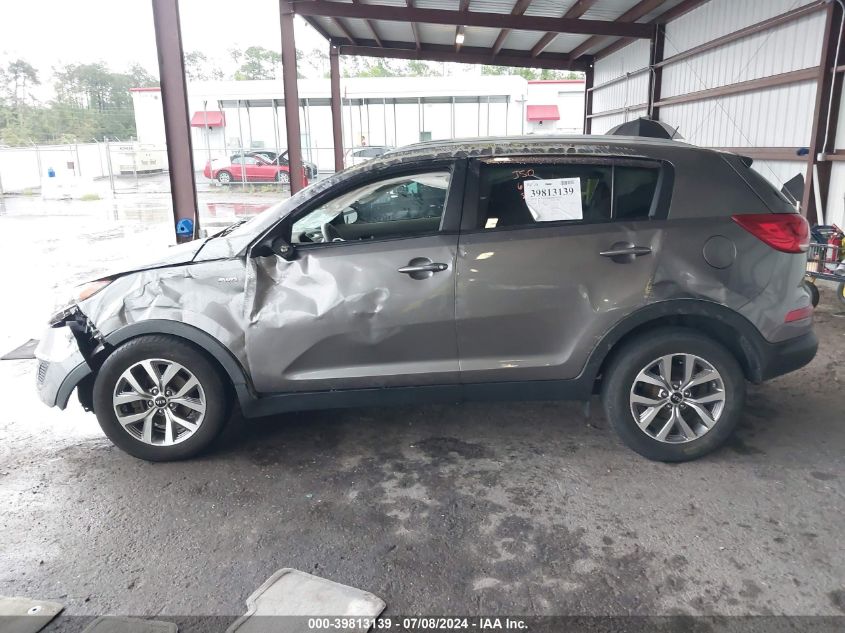 2016 Kia Sportage Lx VIN: KNDPBCAC5G7850081 Lot: 39813139