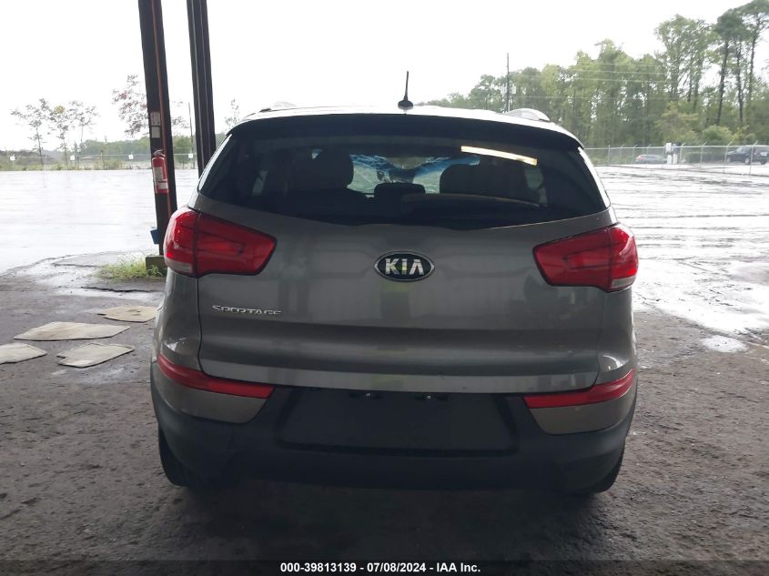 2016 Kia Sportage Lx VIN: KNDPBCAC5G7850081 Lot: 39813139