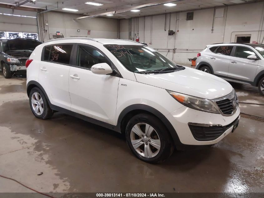 2013 Kia Sportage Lx VIN: KNDPBCA29D7455632 Lot: 39813141