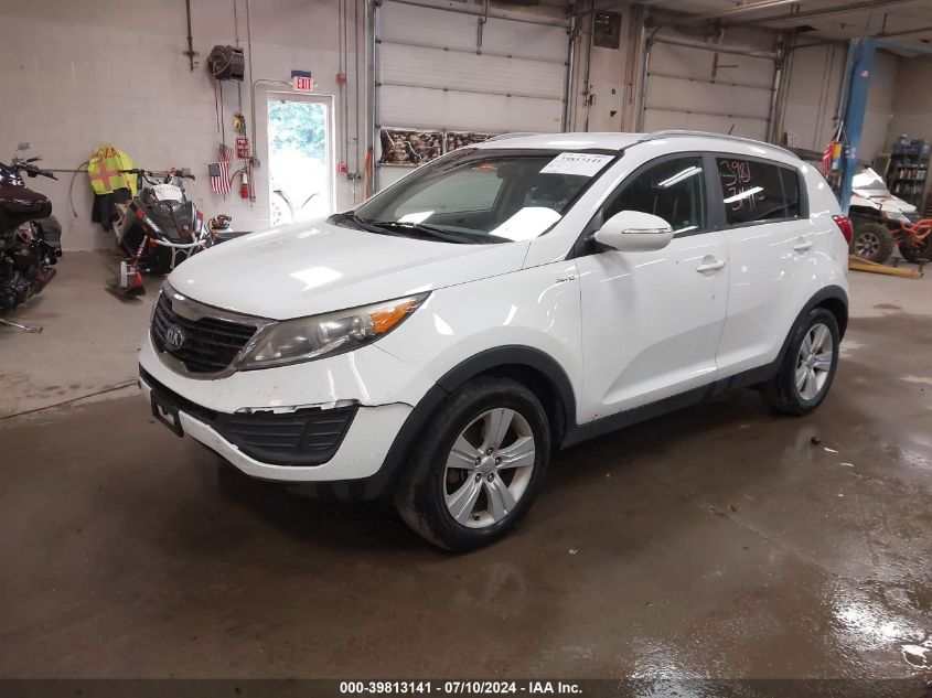 2013 Kia Sportage Lx VIN: KNDPBCA29D7455632 Lot: 39813141