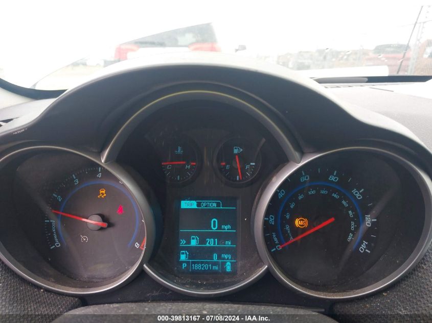 2013 Chevrolet Cruze 1Lt Auto VIN: 1G1PC5SB5D7289609 Lot: 39813167