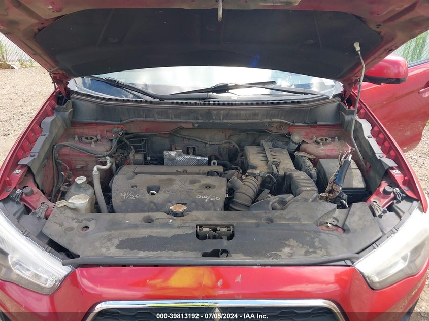 2013 Mitsubishi Outlander Sport Es VIN: 4A4AR3AU2DE003190 Lot: 39813192