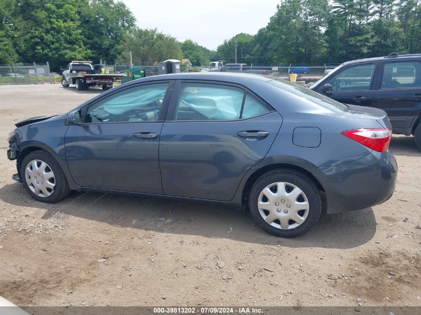 2014 Toyota Corolla Le VIN: 2T1BURHE5EC078756 Lot: 39813202