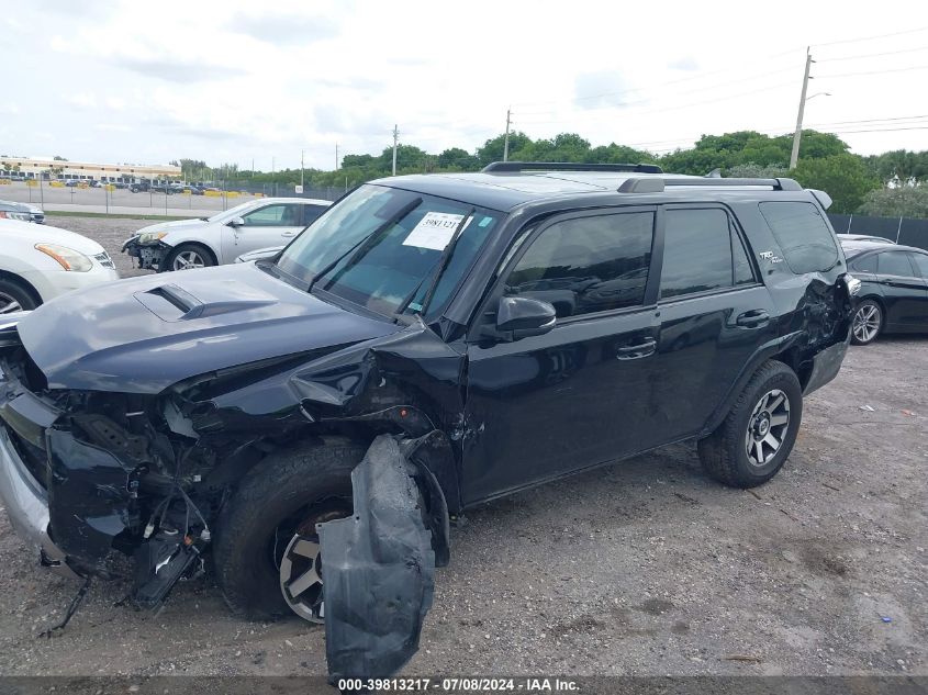 2021 Toyota 4Runner Sr5 Premium/Venture/Trd O VIN: JTERU5JR1M5855834 Lot: 39813217