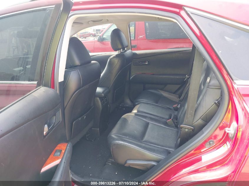 2010 Lexus Rx 350 350 VIN: 2T2BK1BA4AC060316 Lot: 39813226