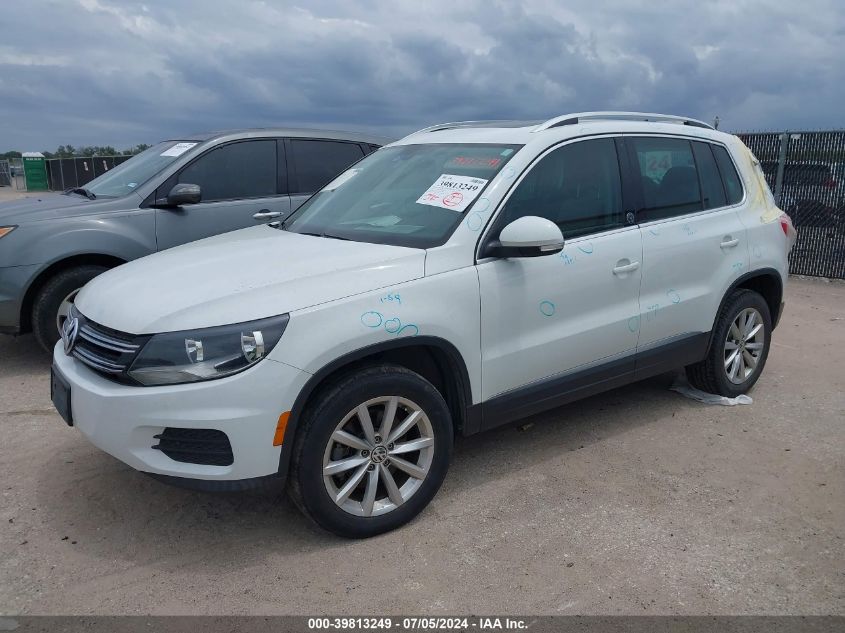 WVGRV7AX2HK021599 2017 VOLKSWAGEN TIGUAN - Image 2