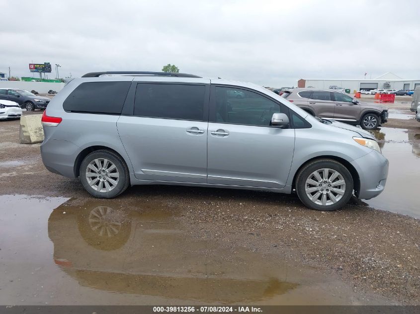 5TDYK3DCXES412398 2014 Toyota Sienna Limited V6 7 Passenger