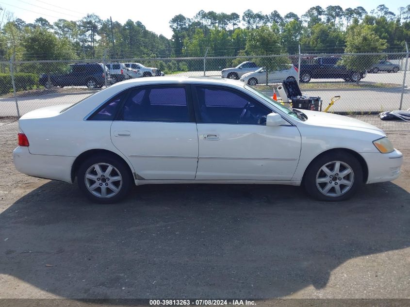 2003 Toyota Avalon Xl/Xls VIN: 4T1BF28B03U293335 Lot: 39813263