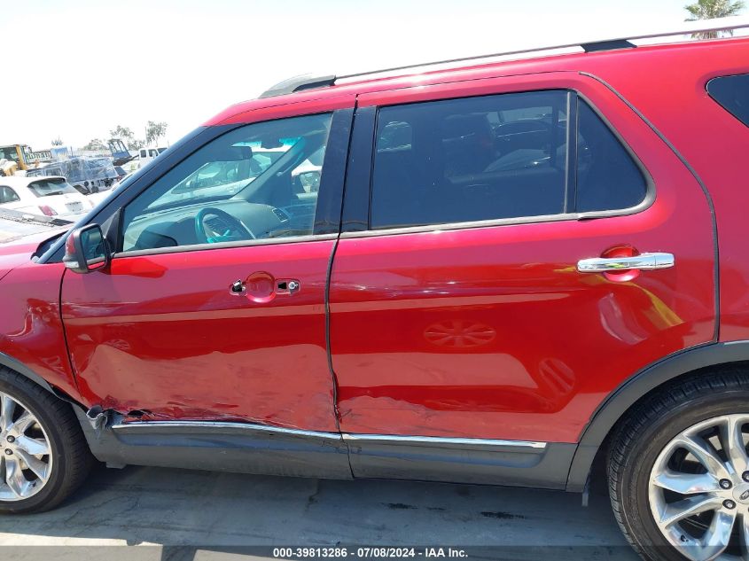 2015 Ford Explorer Limited VIN: 1FM5K7F84FGA77326 Lot: 39813286