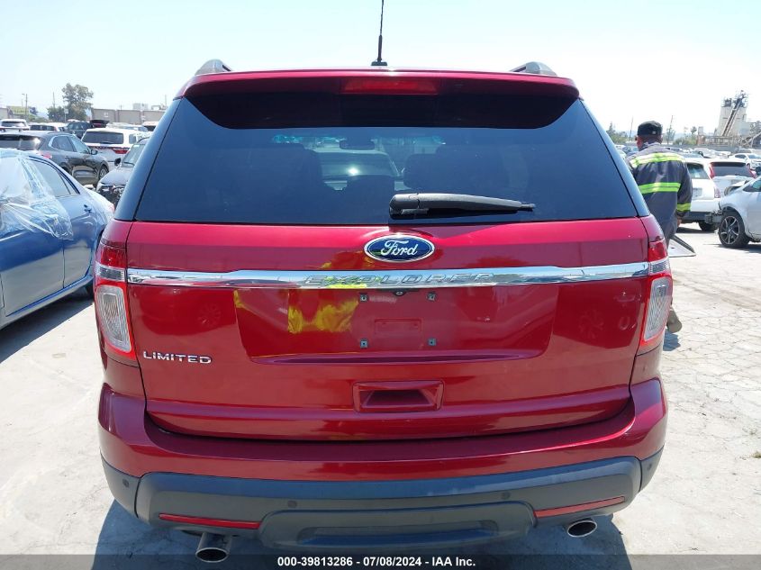 2015 Ford Explorer Limited VIN: 1FM5K7F84FGA77326 Lot: 39813286