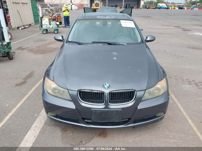 2006 BMW 325I VIN: WBAVB13526KX49969 Lot: 39813290
